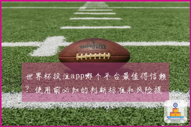世界杯投注app哪个平台最值得信赖？使用前必知的判断标准和风险提醒